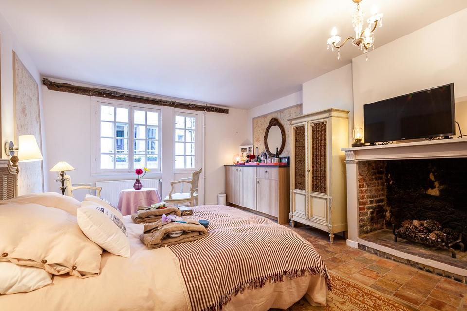 Chambre Erik Satie - Maison Louédin - Location à Honfleur